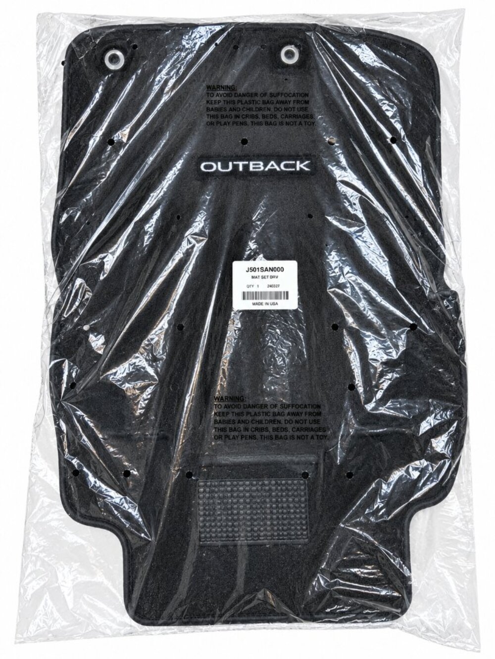 NEW Genuine OEM Subaru Outback Floor Mats Black Carpet 4pc 2020-2025 J505SAN001